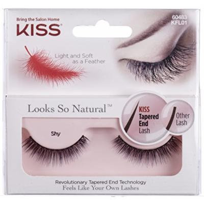 Kiss Products Looks so Natural Lashes, Shy, 0.03 Pound (Pack of 3)
