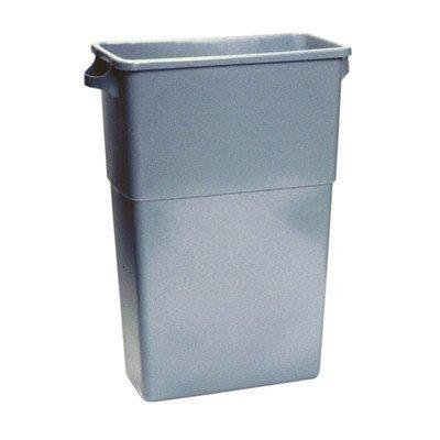 Impact Products Economy Slim Jim Trash Can Gray, 23 gal. | 1 Each