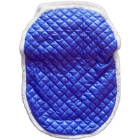 Tadpoles Blue Quilted Nylon Puffer Car Seat/Stroller Cover