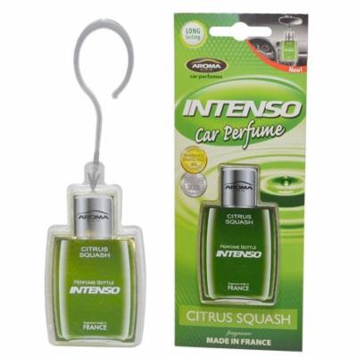 Aroma Intenso GEL Car Perfume Long Lasting Car Air Freshener, Citrus Squash