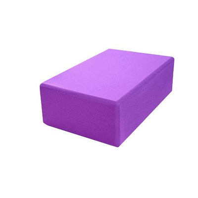 ROSENICE EVA Foam Yoga Block Brick Yoga Pilates Bricks EVA Foam Block Sports Fitness Gym(Purple)