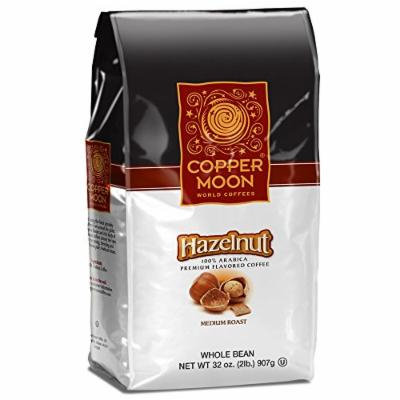 Copper Moon Whole Bean Coffee, Hazelnut, 2 Pound