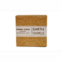 Earth Swirls Sandal Scrub - Natural Handmade Soap