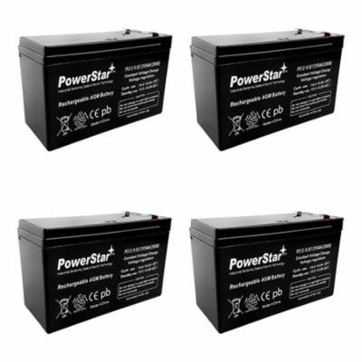 RBC24 Kit 12V 9AH by PowerStar-4Pack