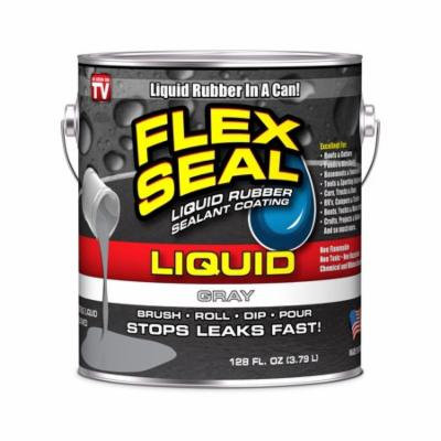 Flex Seal Liquid Rubber in a Can, 1-gal, Gray