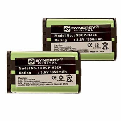 Synergy Digital Cordless Phone Batteries - Replacement for Philips SJB4162 Cordless Phone Battery (Set of 2)