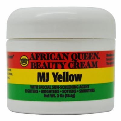 African Queen Beauty Cream MJ Yellow 2 Oz / 56.6 g