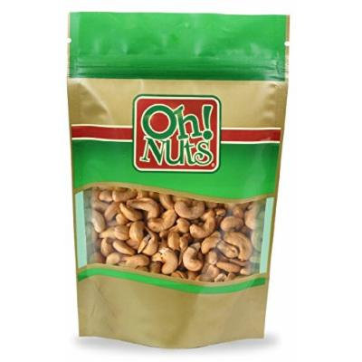 Dry Roasted Cashews Unsalted - Oh! Nuts (1 LB Dry Roasted Cashews Unsalted)