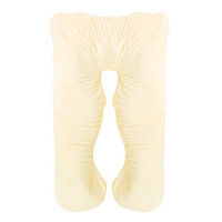 Vintage Natural Contoured Maternity Pregnancy Body Pillow Comfortable Big U Type Pillow Adult Unilateral Sleeping Pillow