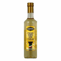 Mantova Italian White Wine Vinegar, 17 Oz (Pack of 6)