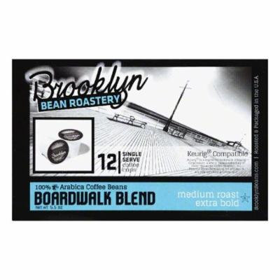 Brooklyn Bean Roastery Medium Roast Extra Bold 100% Arabica Single Serve Coffee Cups, 12 PC (Pack of 6)