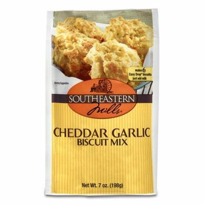Southeastern Mills Cheddar Garlic Biscuit Mix, 7 OZ (Pack of 24)