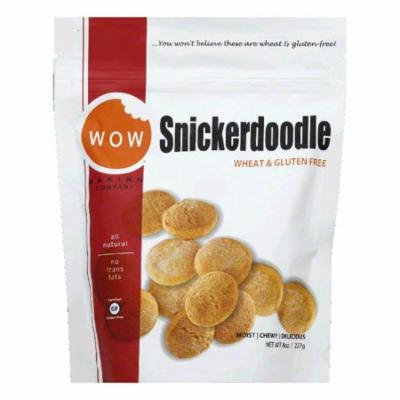 WOW Baking Bag Gluten Free Snickerdoodle Cookies, 8 OZ (Pack of 12)