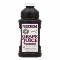 Kedem Pure Grape 100% Juice, 64 Fo (Pack of 8)