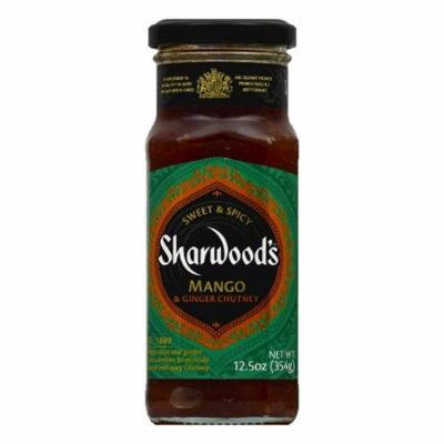 Sharwood Chutney Mango Ginger, 12.5 OZ (Pack of 6)