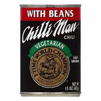 Chilli Man Vegetarian with Beans Chili, 15 OZ (Pack of 12)