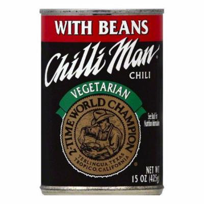 Chilli Man Vegetarian with Beans Chili, 15 OZ (Pack of 12)