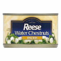Reese Diced Waterchestnuts, 8 OZ (Pack of 24)