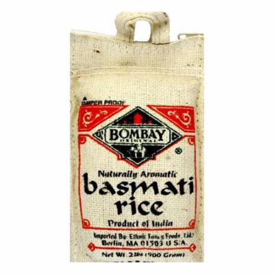 Bombay Basmati Rice White, 2 LB (Pack of 12)