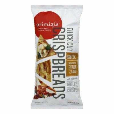 Primizie Snack Smoked Gouda & Garlic Crispbread, 8 OZ (Pack of 12)