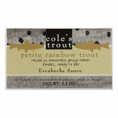 Cole's Trout in Escabeche, 3.2 OZ (Pack of 10)