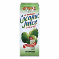Amy & Brian Coconut Juice with Pulp, 17.5 OZ (Pack of 12)