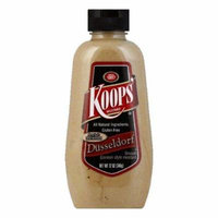 Koops Mustard Dusseldorf Squeeze, 12 OZ (Pack of 12)