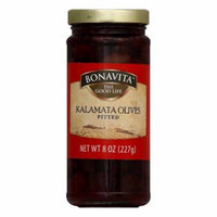 Bonavita Kalamata Pitted Olive, 8 OZ (Pack of 6)