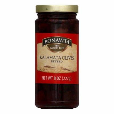 Bonavita Kalamata Pitted Olive, 8 OZ (Pack of 6)