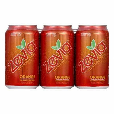 Zevia Natural Zero Calorie Orange, 72 FO (Pack of 4)