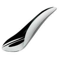 Alessi Teo Stainless Steel Spoon for Tea Bag. Designer Tea bag Squeezer. Italian tea Accessory Designed by Karin Santorso and Barbara Ambrosz. Great Gift for Tea Lovers, Housewarming Present.