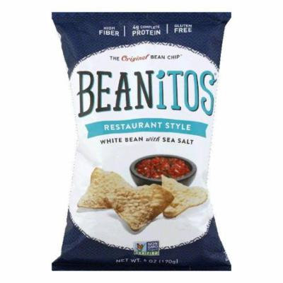 Beanitos Whitebean and Seasalt Chip, 6 OZ (Pack of 6)