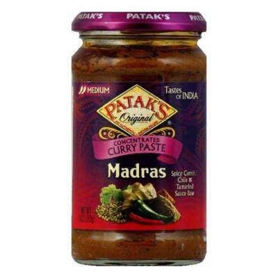 Patak's Curry Paste Madras, 10 OZ (Pack of 6)