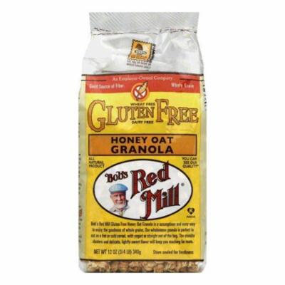 Bobs Red Mill Honey Oat Granola, 12 OZ (Pack of 4)