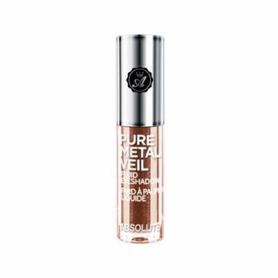 (3 Pack) ABSOLUTE Pure Metal Veil Fluid Eyeshadow Copper Glitz