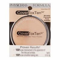 Physicians Formula Covertoxten50 Wrinkle Therapy Pressed Powder, Translucent Medium - 0.3 Oz, 2 Pack