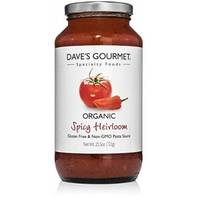 Dave's Gourmet Organic Spicy Heirloom Marinara Pasta Sauce, Pack of 3