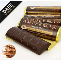 Sugar-free Dark Chocolate Bars, Low Carb, Diabetic Friendly, Gluten-free (Dark Chocolate English Toffee, 15 bars)