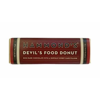 Hammonds Gourmet Chocolate Bar – Kosher – 6 Pack – 2.25 oz each (Devil's Food Donut Dark)