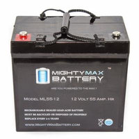 12V 55AH Internal Thread Replacement for AP12-55DC