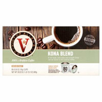Victor Allens Coffee & Espresso Kona Coffee (80 Single Serve Cups per Case) FG013928