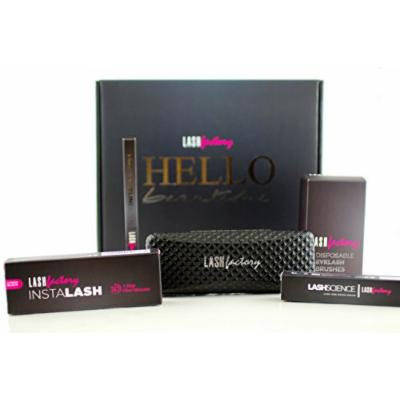 Ultimate 3D Fiber Lashes Gift Set by Lash Factory, Includes our 300X Fiber Mascara, Lash Science Eyelash Growth Serum, 50 Disposable Lash Brushes, and our Premium Lash Defining Comb