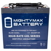 12V 55AH GEL BATTERY FOR ELECTRIC MOBILITY, SPARKY JOYSTICK, ROVER