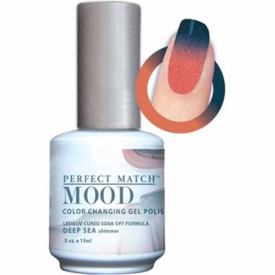 LECHAT Perfect Match MOOD - Color Changing Gel Polish 0.5oz/ 15ml (MPMG25 - DEEP SEA)