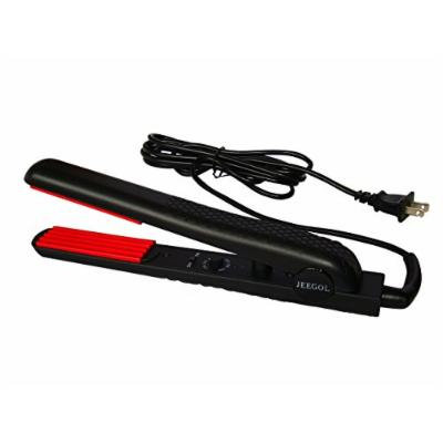 JEEGOL Ceramic Titanium Night Crimper Iron, Full Size