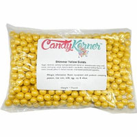 Sweetworks Sixlets Shimmer Yellow 1 Pound ( 16 OZ )