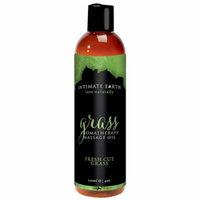 Intimate Earth Aromatherapy Massage Oil - Grass - 4 oz