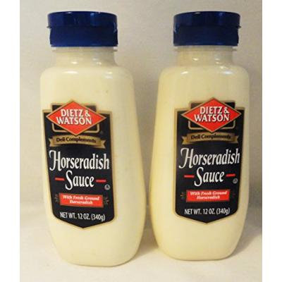 Dietz & Watson Horseradish Sauce 12 oz 2 bottles