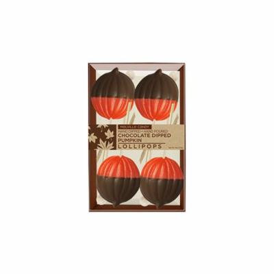 Chocolate Dipped Pumpkins 4 Pack, 3 Count