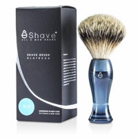 EShave Finest Badger Long Shaving Brush - Blue 1pc
